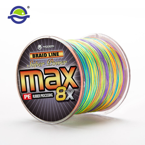 300M MODERN Braided Carp Fishing Rope MAX Series 1M 1 Color Mulifilament Japan PE Fishing Line 8 Strands Braided Wires ► Photo 1/6