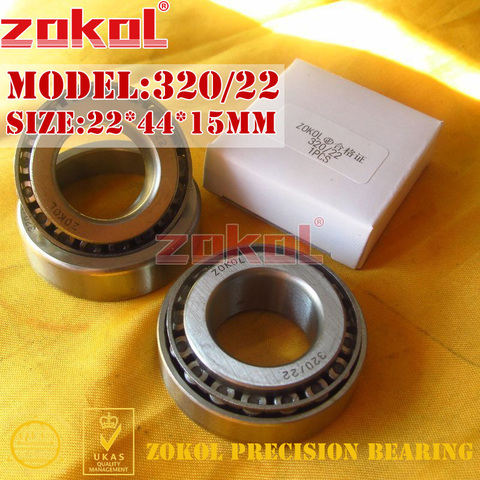 ZOKOL bearing 320/22 20071 22E Tapered Roller Bearing 22*44*15mm ► Photo 1/6