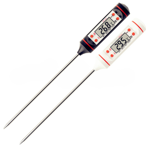 Digital Probe Meat Thermometer Kitchen Cooking BBQ Food Thermometer Cooking Stainless Steel Water Milk Thermometer Tools TP101 ► Photo 1/6
