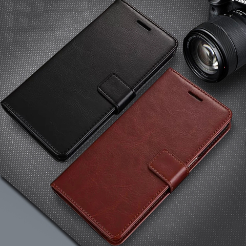 Wallet Leather Case For Huawei P8 P9 P10 P20 Lite Mini P Smart Y3 Y5 Y6 2017 Honor 4C 5C 6A 6C 7X 7C 7A Pro Honor 8 9 10 Lite ► Photo 1/6