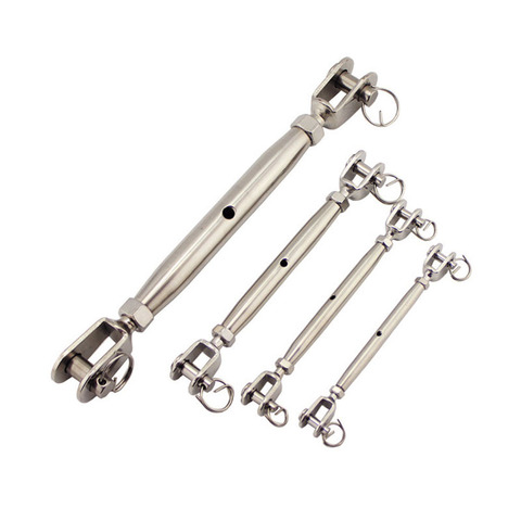 M5 M6 M8 M10 M12 M16 Stainless Steel 304 Stainless Steel Marine Sailboat Rigging Screw Closed Body Jaw/Jaw Turnbuckle ► Photo 1/6