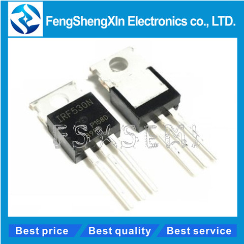 10pcs/lot IRF530N IRF530 TO-220 IRF530NPBF Power MOSFET ► Photo 1/1