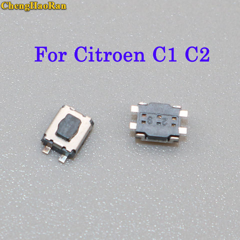 ChengHaoRan 10pcs/20pcs Micro Switch 3x4 For Citroen C1 C2 C3 C4 C5 C6 C8 REMOTE KEY FOB REPAIR SWITCH MICRO BUTTON ► Photo 1/2