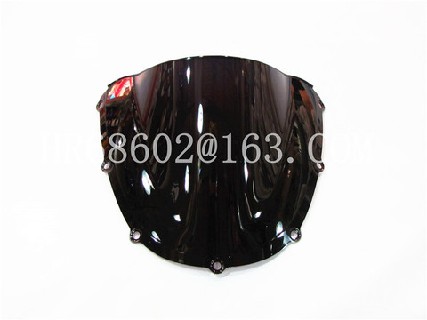 For Honda CBR 900 RR 954 2002 2003 Black Windshield WindScreen Double Bubble CBR954 CBR900 CBR900RR CBR954RR cbr900 cbr rr r ► Photo 1/1