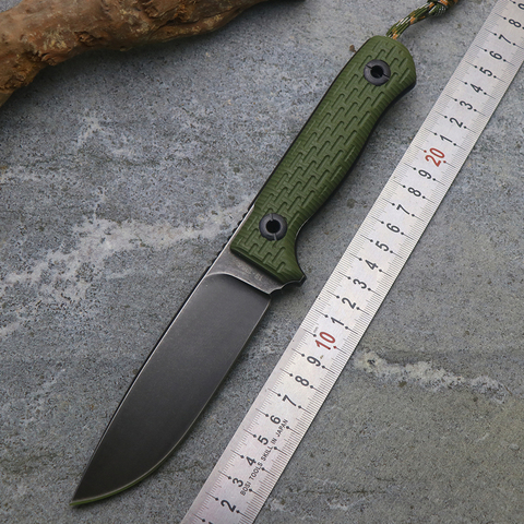 POHL integrated knife Niolox blade G10 handle outdoor camping woodworking garden multi-purpose hunting tool ► Photo 1/6