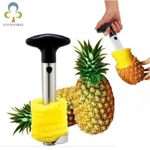 Fruit Pineapple Corer Slicers Peeler Parer Cutter Kitchen Cutter Peeler Easy Tool Stainless Steel or Plastic WYQ ► Photo 1/6