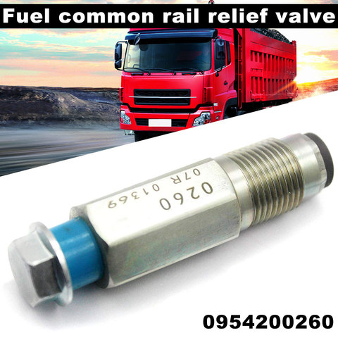 2022 Rail Fuel Pressure Relief Limiter Valve 0954200260 for Nissan Navara D40 Pathfinder 2.5 DCI CSL88 ► Photo 1/6