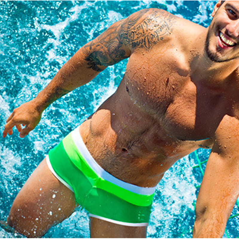 Sexy Swimming Trunks Mens Swim Briefs Seobean Swimwear Young Man