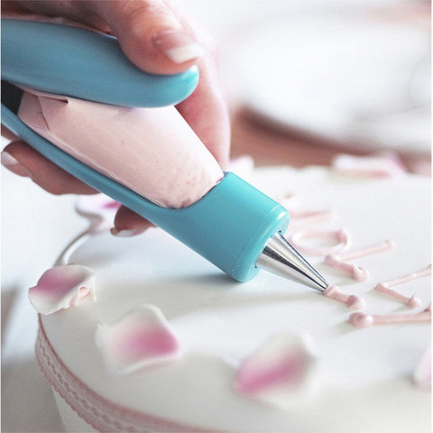 Pastry Icing Pen Cake Tools Piping Bag Nozzle Tips Fondant Cake Cream Syringe Tips Muffin Dessert Decorators Kitchen Accessories ► Photo 1/6