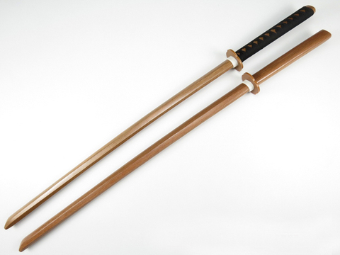 Brandon Swords Kendo Practice Wood Katana Laido Training Usage Sword Unsharpened Cospaly Wood Sword ► Photo 1/1