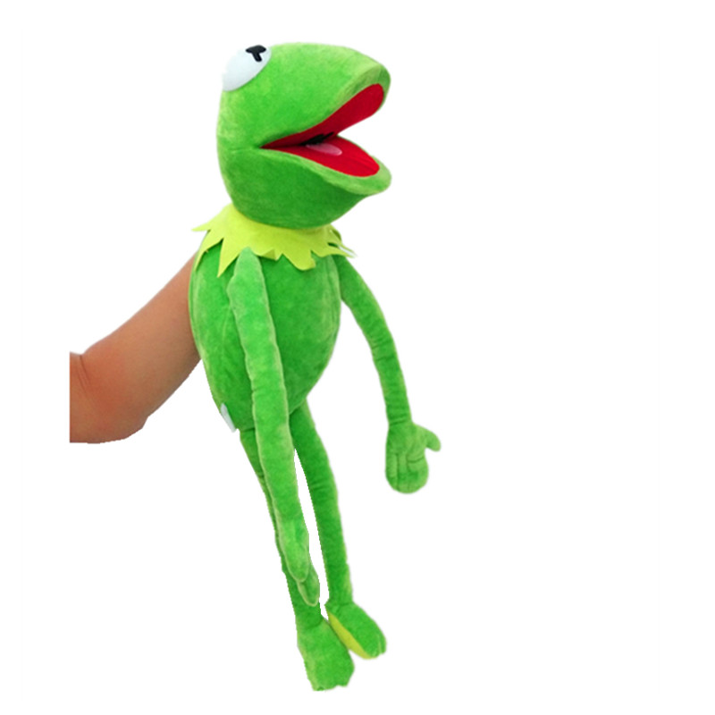 New Disney The Muppets show Kermit frog Puppets hand 40cm puppet Plush Toy 