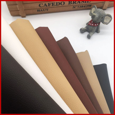 SMTA 50*160cm Nice PU Leather Fabric , Faux Leather Fabric For Sewing, PU Artificial Leather For DIY Bag Material ► Photo 1/5