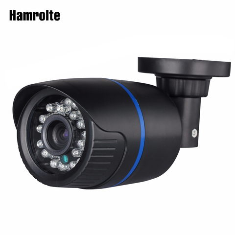 Hamrolte ONVIF IP Camera 2.8mm Lens Wide Angle 1080P Outdoor Nightvision Surveillance IP Camera Motion Detection Remote Access ► Photo 1/6