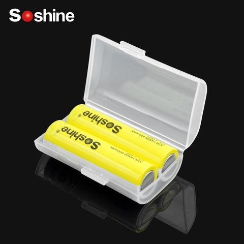 Soshine 6 Different Container Bag Case Elistooop Plastic Case Holder Storage Box Cover for AA AAA Battery Box Organizer Box Case ► Photo 1/6