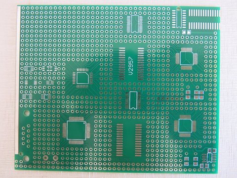 2pcs/lot 9x11cm Prototype Universal SMD DIP SOT LQFP SOP Circuit Board pcb Multi platine stripboard veroboard Matrixboard ► Photo 1/1