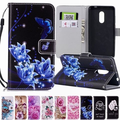 Fashion Leather Case For XiaoMi RedMi Note 4 Global Flip Phone Case For XiaoMi RedMi Note 5 Pro 4X 5A 4A 5 Plus Mi A1 6X Wallet ► Photo 1/6