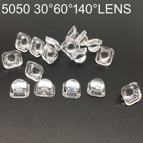 LED Lens Reflector Collimator For 5050 SMD 30 60 90Degree Convex Optical Lens Reflector Collimator ► Photo 1/2