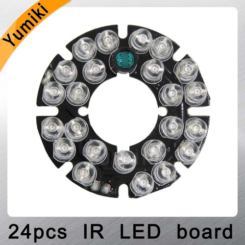 Yumiki Infrared 24 x 5 IR LED board for CCTV cameras night vision (diameter 44mm) ► Photo 1/5