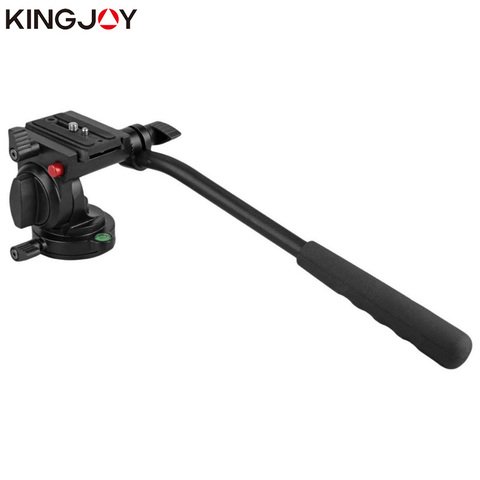 KINGJOY Official KH-6750 Panoramic Tripod Head Hydraulic Fluid Video Head For Tripod And Monopod Camera Holder Stand SLR DSLR ► Photo 1/6