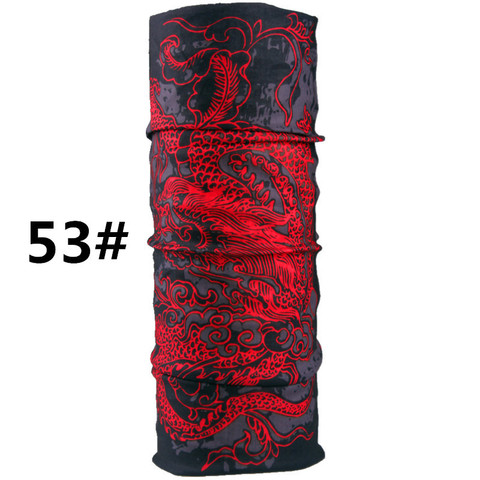 Outdoor Sport Bicycle Skull Dragon Bandanas fishing buffe Cycling Scarf Tubular Kaffiyeh Multi Magic Shemagh Military Balaclava ► Photo 1/4