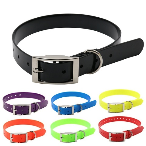 Fashion Pet Dog Collar Adjustable TPU+Nylon Dog Collars For Puppy Small Large Dogs Collar Training Outdoor Comfortable Necklace ► Photo 1/6