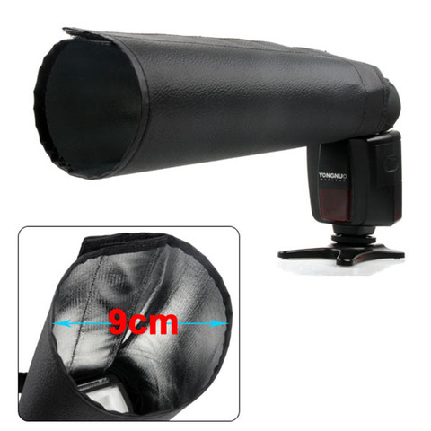 Foldable Snoot Flash Softbox Diffuser for YONGNUO CANON NIKON SONY PENTAX SHANNY ► Photo 1/6