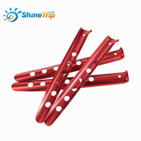 ShineTrip 23cm 31cm  Aluminum U-Shaped Tent Nail Tent Stakes Snow Peg Sand Peg for Outdoor Camping Hiking Beach Tent Accessories ► Photo 1/5