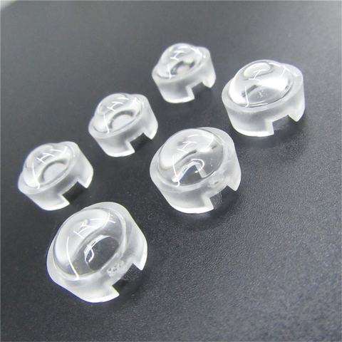 10pcs 13mm mini IR Lens 15 30 45 60 90 100 Degree Needn't Holder For 1W 3W 5W High Power LED Diode Convex Reflector Collimator ► Photo 1/5