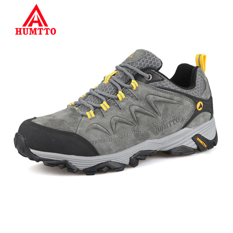 New Arrival Hiking Shoes Lightwei Winter Genuine Leather Outdoor Trekking Boots Lace-up Climbing Mens Sneakers Men Male Walking ► Photo 1/6