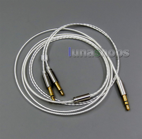 Pure Silver Plated Cable For Hifiman Sundara Ananda HE1000se HE6se he400 arya LN006067 ► Photo 1/1