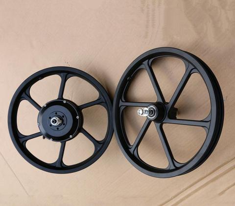 16-Inch Integrated Motor Wheel Group 36v 250w Brushless Direct Current High Speed Variable MOTOR Aluminum Alloy WHEEL ► Photo 1/6