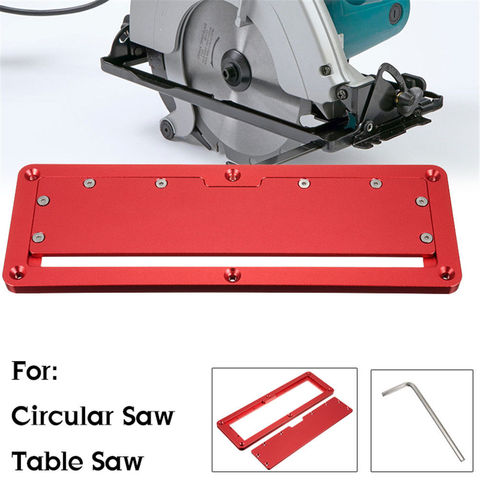 Electric Circular Saw Flip Cover Plate Aluminum Alloy Flip-Floor Table Special Embedded Cover Plate Adjustable 45-90 Degrees ► Photo 1/6