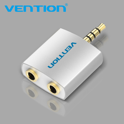 Vention 3.5mm Audio Cable Splitter Universal 1 Male to 2 Female For Audio Earphone Splitter Cable Double Jack Headphone Splitter ► Photo 1/6