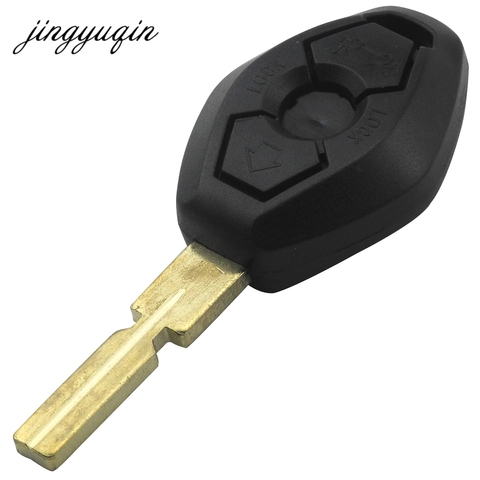 jingyuqin Remote Replacement Car Key Shell Fob Case Cover For BMW 3 5 7 SERIES Z3 Z4 X3 X5 M5 325i E38 E39 E46 3 Button ► Photo 1/3