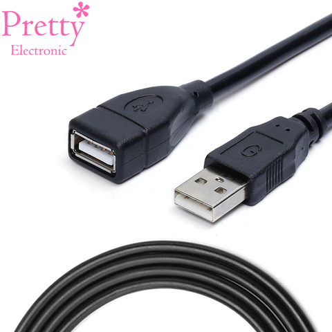 USB 2.0 Male to Female USB Cable 1.5m 3m 5m Extender Cord Wire Super Speed Data Sync Extension Cable For PC Laptop Keyboard ► Photo 1/6