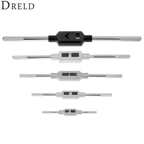 DRELD Adjustable Tap Wrench for American Standard Thread Tap Handle Steel Hand Taps Holder Tapping ReamerTools for Metalworking ► Photo 1/6