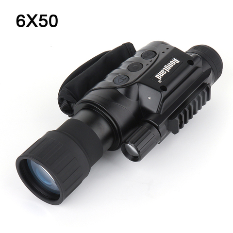 Professional 6X50 IR Night Vision Digital CCD Monocular Infrared Day And Night Vision Goggles With Light Induction for hunting ► Photo 1/6