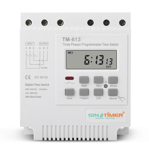 Three Phases 380V 415V TIMER Programmable Switch, Time Relay ► Photo 1/6