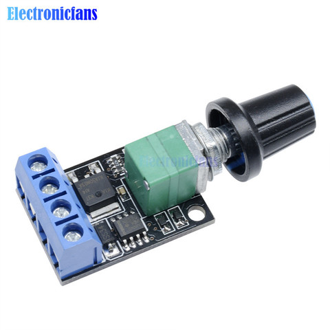 DC Motor Speed Control Potentiometer Governor PWM Speed Regulation LED dimming 10A 5V-16V Ultra High Linearity Band Switch New ► Photo 1/6