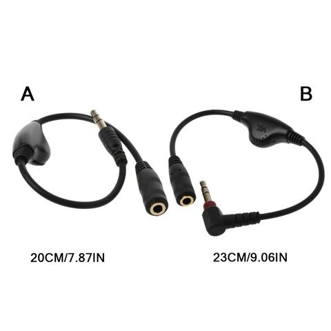 3.5mm Jack AUX Male to Female Adapter Extension Cable Audio Stereo Cord with Volume Control Earphone Headphone Wire for Smartpho ► Photo 1/6