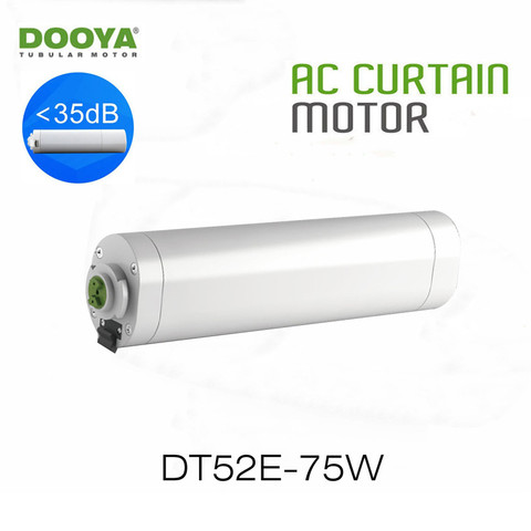 Dooya Electric Curtain Motor DT52E 75W Open/Close Motor RF433 Remote Control Smart Home Automation,Project Special Motor,220V ► Photo 1/6