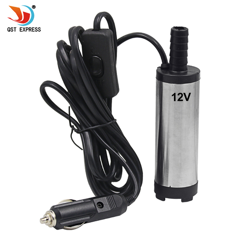 12V DC Diesel Fuel Water Oil Car Camping Fishing Submersible Transfer Pump ► Photo 1/6