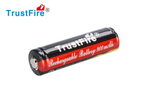 2pcs TrustFire 3.7V Li-ion 14500 Rechargeable Battery 900mAh Real Capacity Lithium Battery with Protected PCB ► Photo 1/6