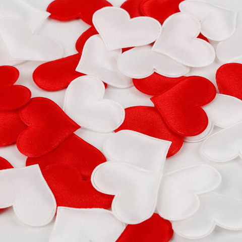100Pcs 2cm 3cm Love Heart Shaped Sponge Petal For Wedding Decoration Handmade DIY Petals Birthday Table Decor Party Supplies ► Photo 1/6