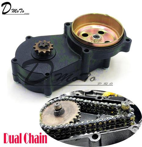 T8F Dual Chain Clutch  Black 11 13 14 17 19 20 tooth For 43cc 47cc 49cc Mini Moto Pit Dirt Bike Quad ATV Buggy Go kart ► Photo 1/6