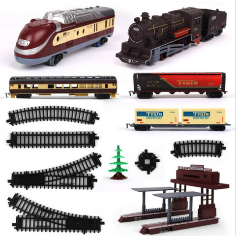 plastic train container Railroad Layout General train accessories tanker freight car coal carriage passager car ► Photo 1/1