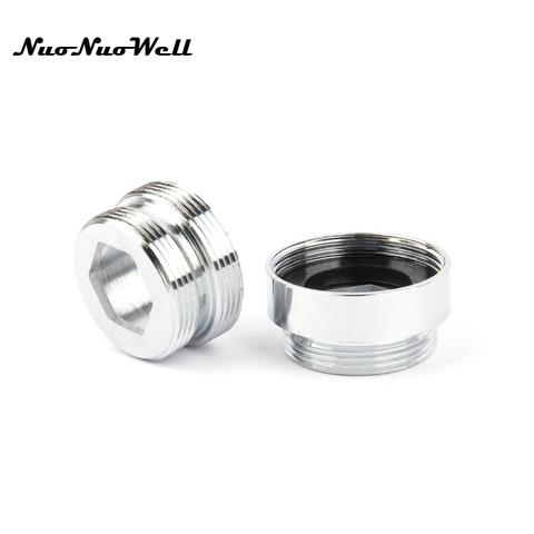 1pc NuoNuoWell Stainless Steel M22-M24 Thread Connector for Faucet Fittings Tap Adapter Bubbler Parts Water Purifier Accessory ► Photo 1/4