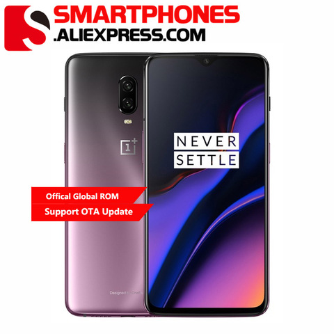 CN VersionGlobalROM Oneplus 6T A6010 Mobile Phone 8GB RAM 128GB ROM Snapdragon 845 Octa Core 6.41