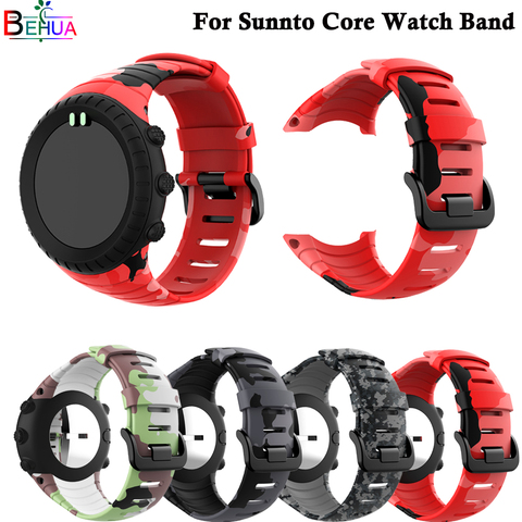 sport silicone watch band For Suunto Core smart watch Replacement Brand new high quality wristband watch belt smart accessories ► Photo 1/6