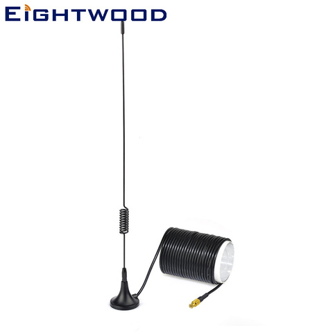 Eightwood Auto Car Antenna DAB/DAB+ Radio Aerial Magnetic Mount DAB Antenna of MCX Plug Male RF Connector for Clarity CDAB7 ► Photo 1/5